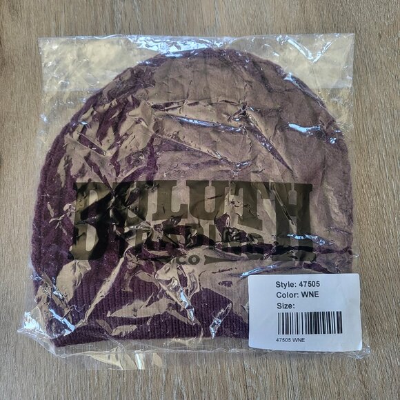 Duluth Trading Co Knit Hat Gathered Slouch Beanie - Picture 5 of 5